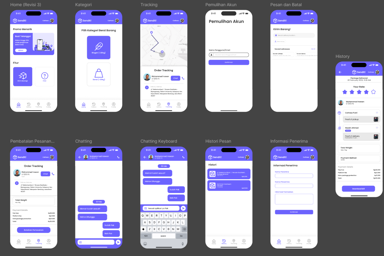 SendIt – Package Delivery App